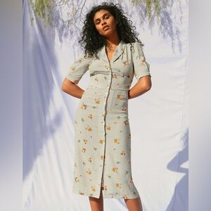 Rouje Clemie Midi Dress Size FR 38 / US 6